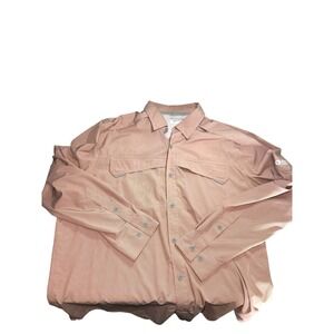 Gander Mountain Guide Series Green Vented Fishing Shirt Men's XL Long Sleeve